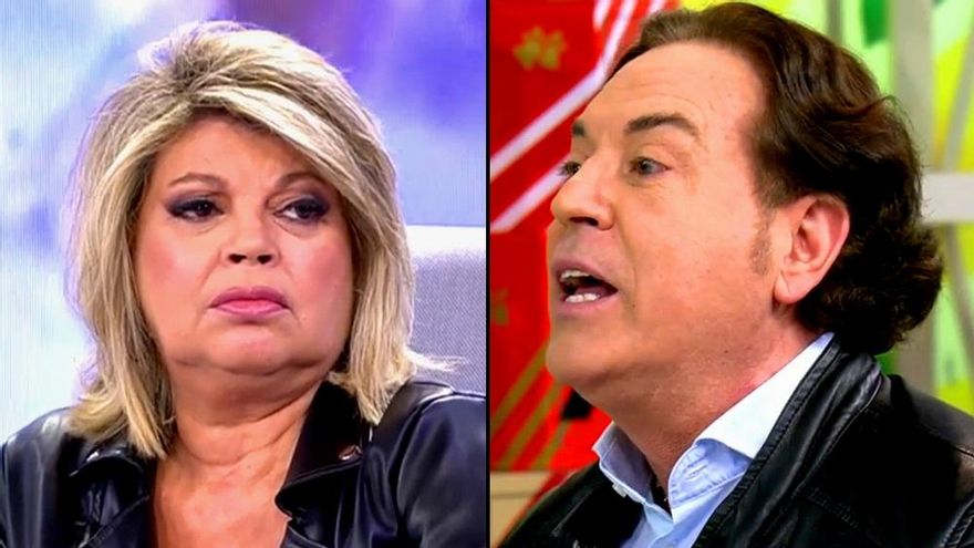 Pipi Estrada acusa a Terelu Campos de "tráfico de influencias" en TVE, y ella le pide que se retracte en 'Fiesta'