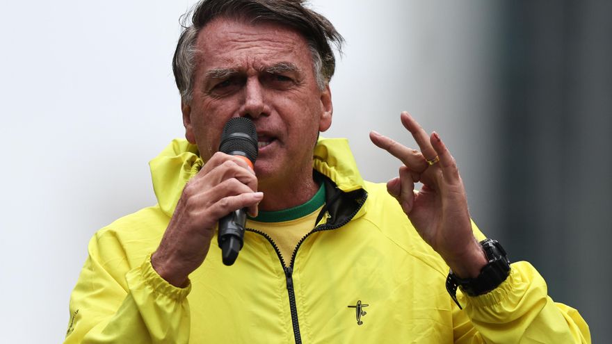 Bolsonaro se dice perseguido como Trump y Le Pen en multitudinario evento en São Paulo