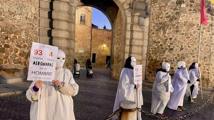 Manifestación en Toledo por el 25N de 2025