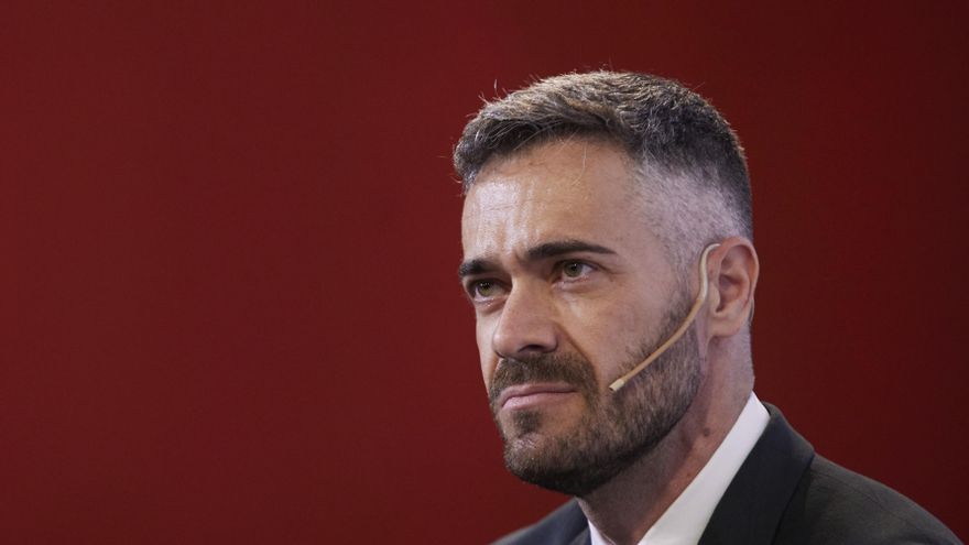 Archivo - El portavoz de la Ejecutiva Federal del PSOE, Felipe Sicilia