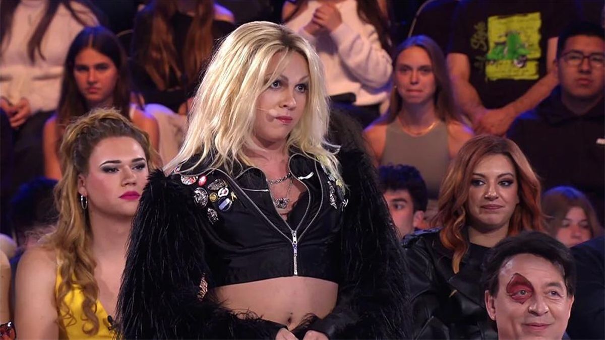 Yenesi, al protestar en 'Tu cara me suena'