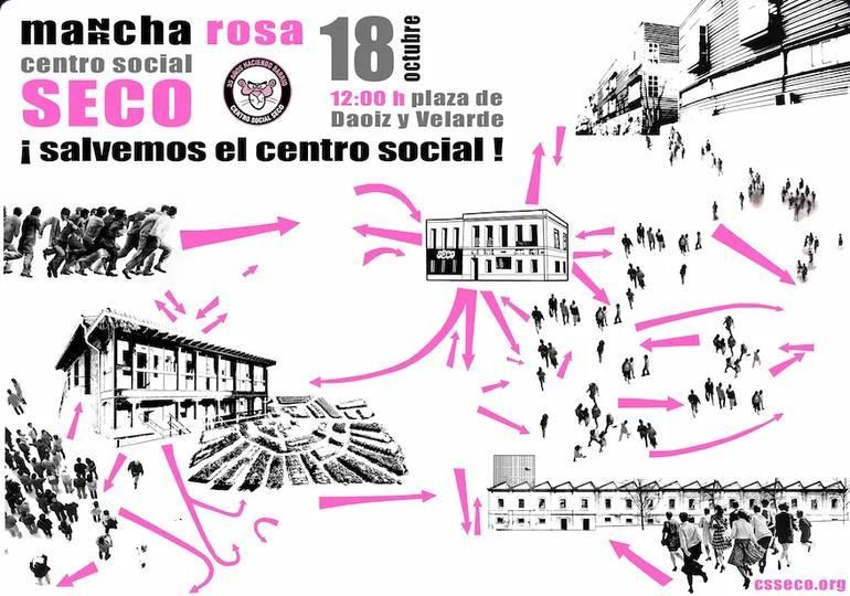 Cartel de la marcha Rosa
