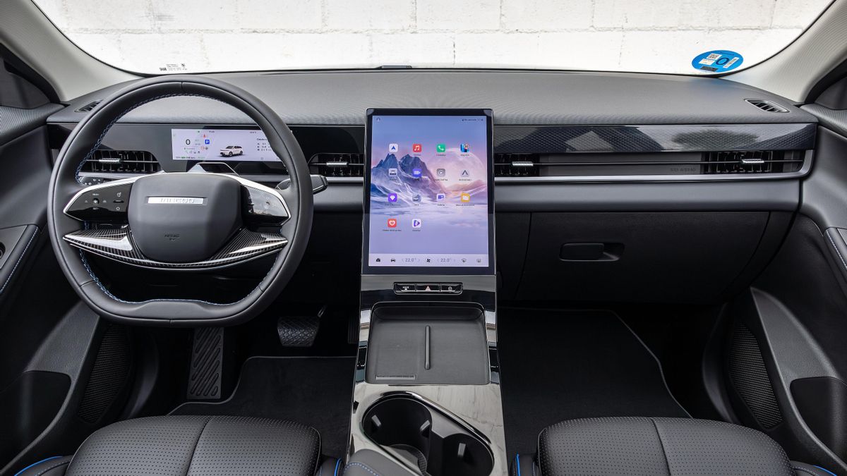 Interior del JAECOO 5 EV