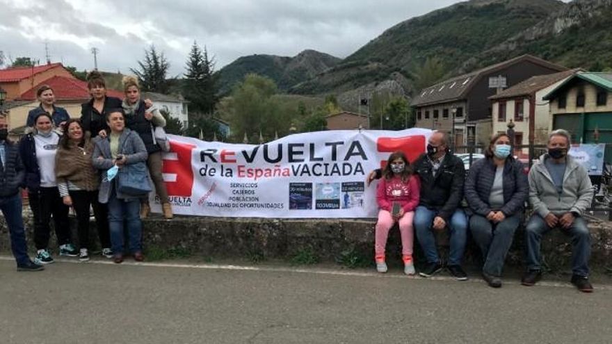 Revuelta de la España Vaciada en Geras de Gordón (La Pola de Gordón) este sábado.