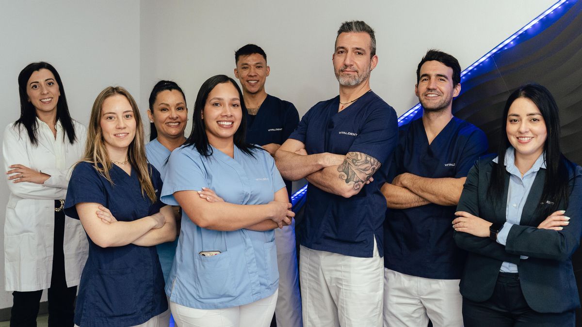 Equipo de la clínica Vitaldent Eloy Gonzalo