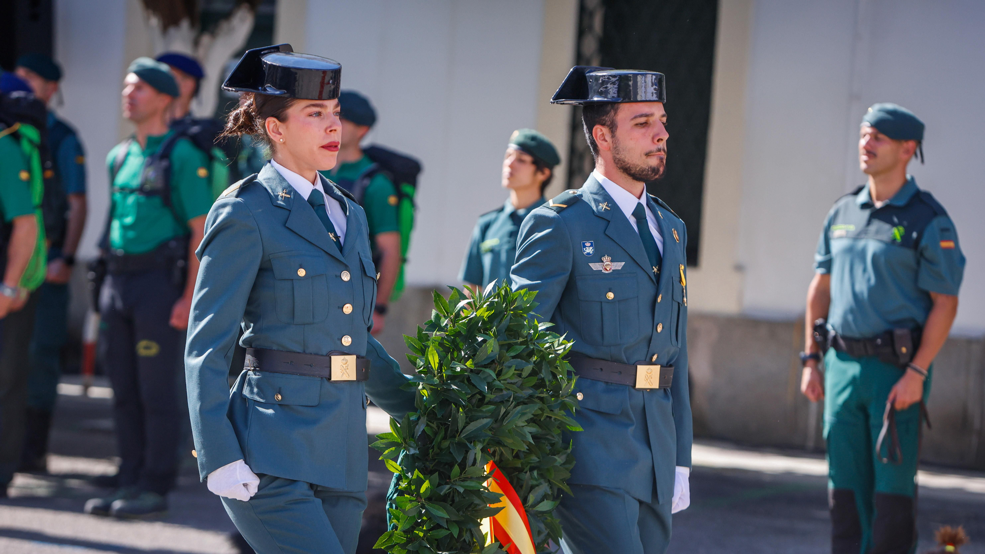 El ministro del Interior, Fernando Grande-Marlaska asiste al acto de conmemoración del 182º aniversario de la Guardia Civil