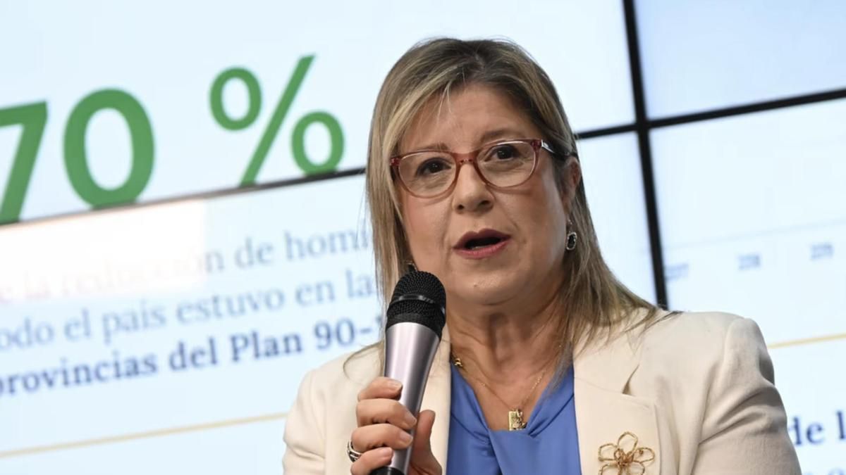 La ministra de Seguridad, Alejandra Monteoliva.