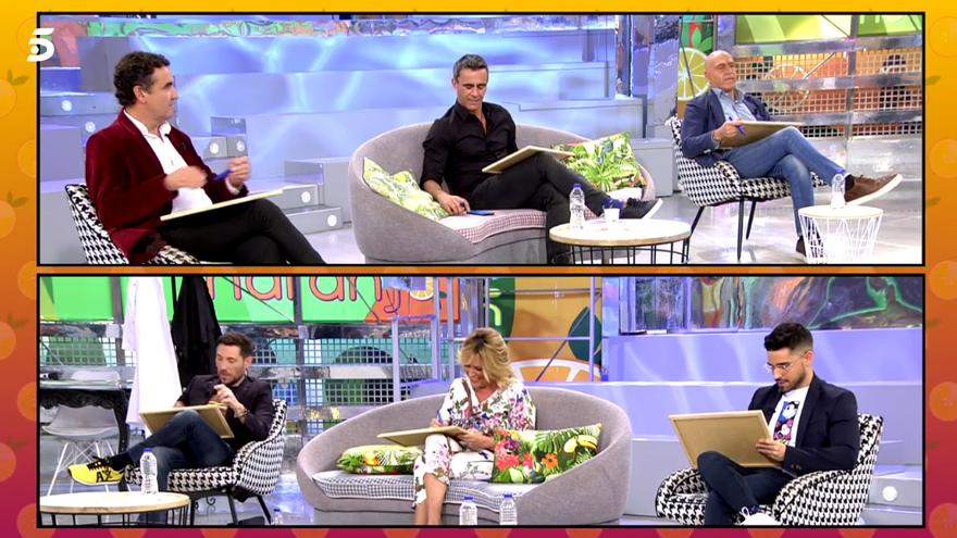 Los colaboradores de Sálvame se someten al test de cultura general