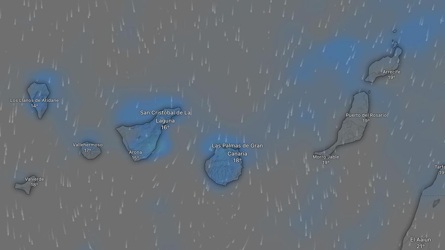 Aemet emite un aviso amarillo para Tenerife este martes y el Gobierno activa la prealerta