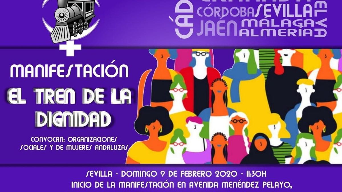 Asociaciones de mujeres convocan este domingo una manifestación en Sevilla por la retirada de ayudas del IAM