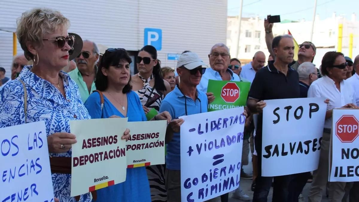 Simpatizantes de Vox en Torre Pacheco