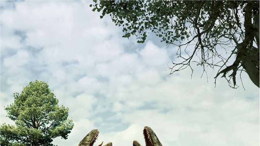 Los dinosaurios también flirteaban bailando y estas piedras en Colorado demuestran este espectaculo de la seducción