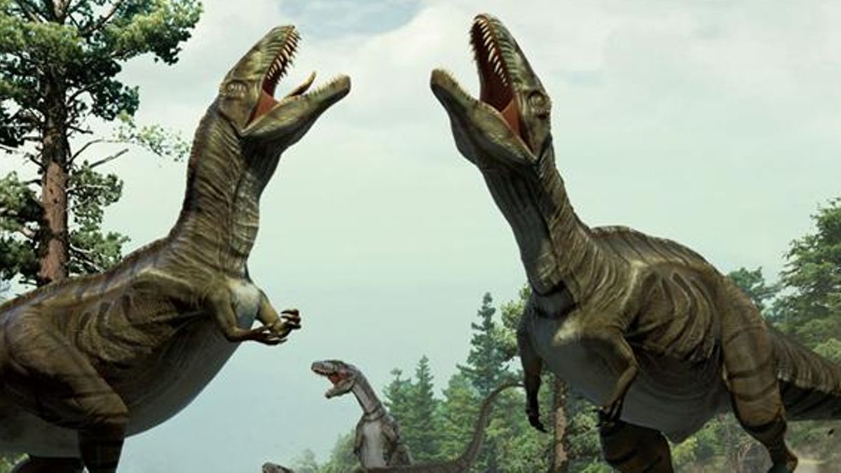 Los dinosaurios también flirteaban bailando y estas piedras en Colorado demuestran este espectaculo de la seducción