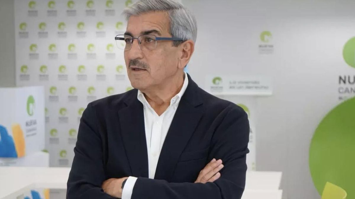 El presidente de Nueva Canarias-Bloque Canarista (NC-BC), Román Rodríguez