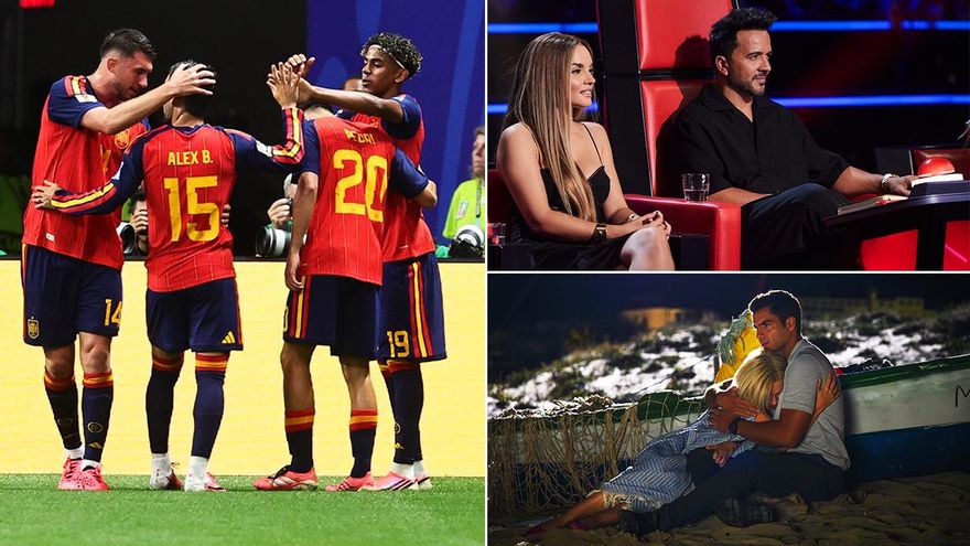 La 1 lidera junio con el Mundial tras 22 victorias de Antena 3 y Telecinco firma su peor mes en temporada regular