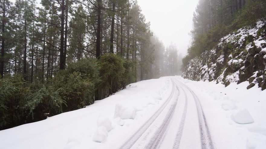 Declarada la alerta por nieve en Tenerife desde este jueves