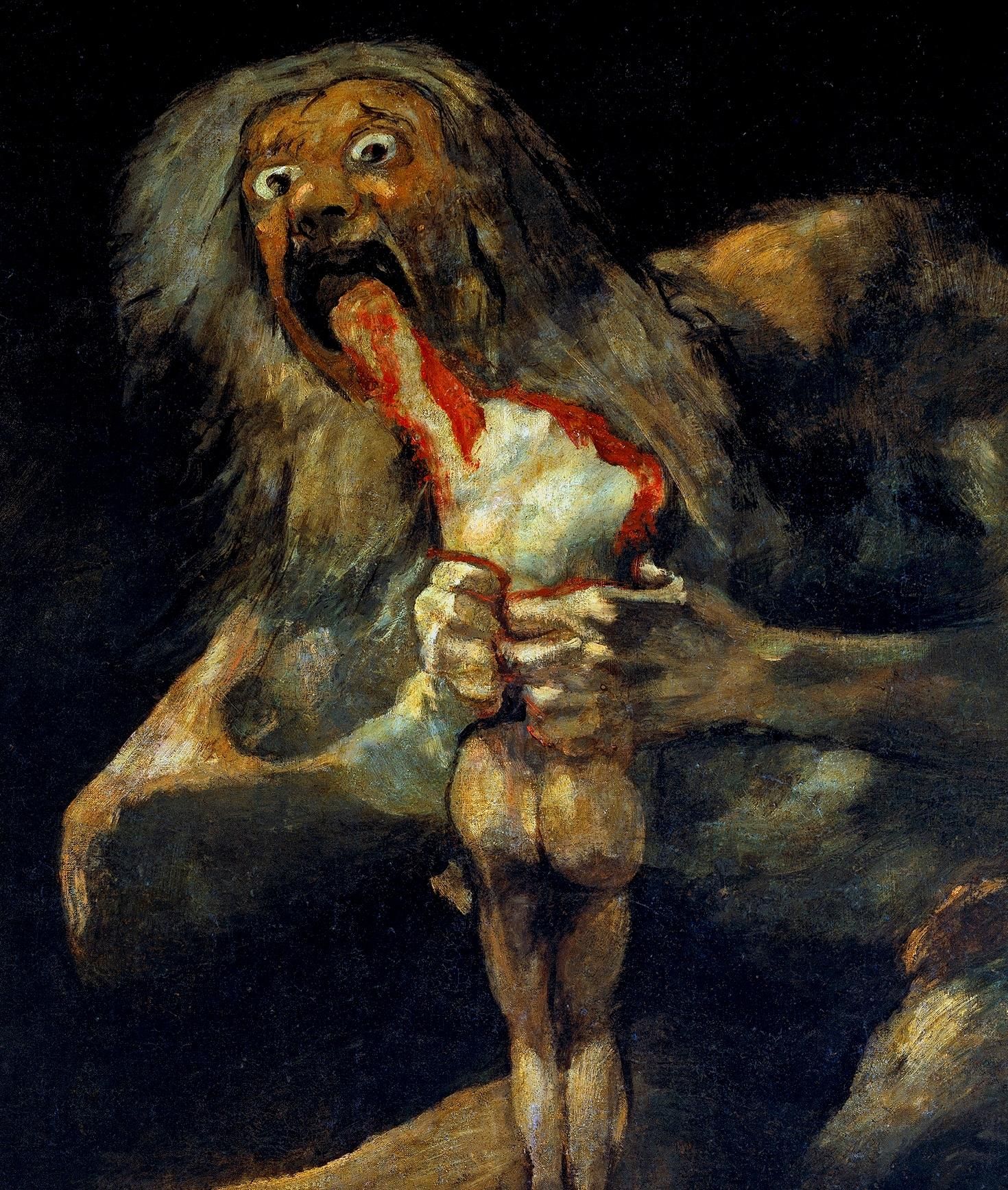 Francisco de Goya, Saturno devorando a su hijo