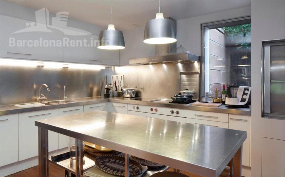 Cocina del 'Palacete de Pedralbes' / barcelonarent.info