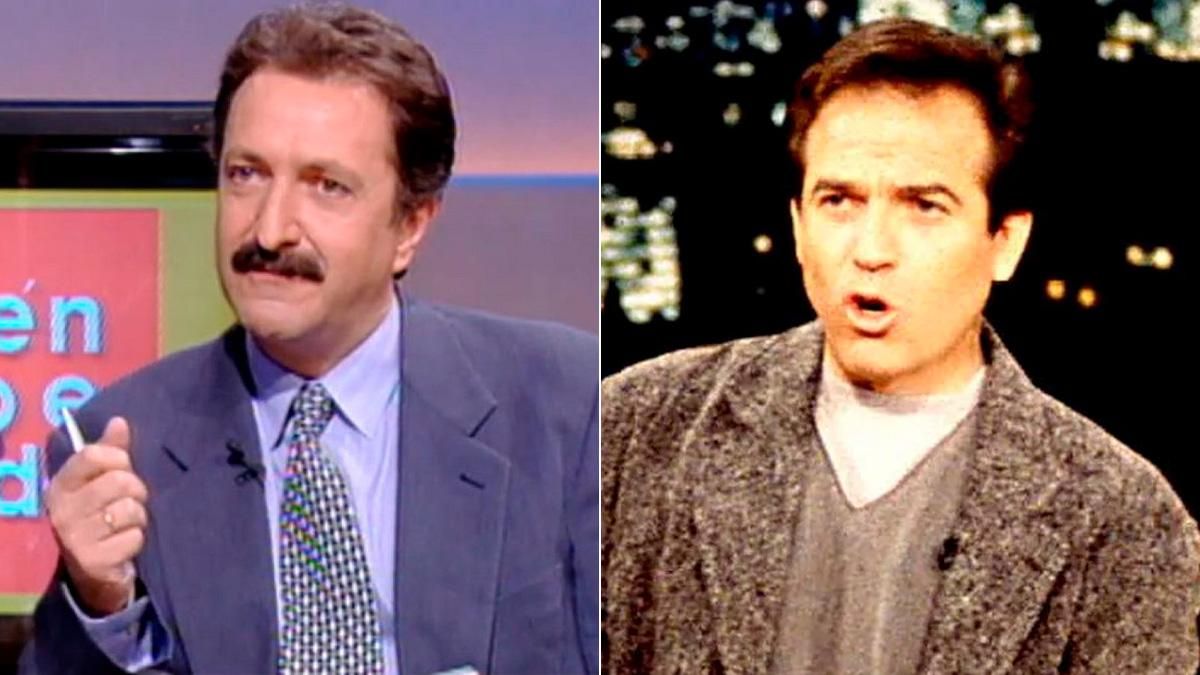 Paco Lobatón y Pepe Navarro