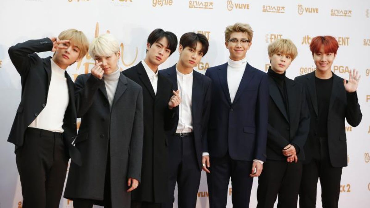 El grupo de Kpop BTS, uno de los más reconocidos a nivel internacional