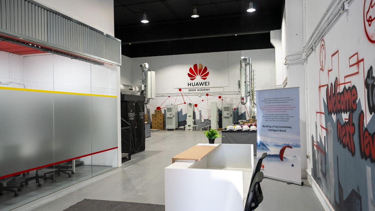 Instalaciones de la Huawei Spain Academy.