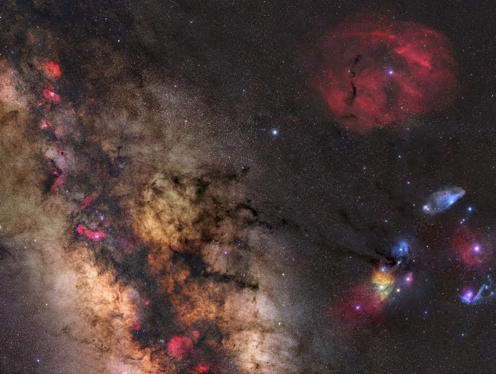 Obra ganadora en la modalidad 'Cielo Profunto'. Título: Part of the Milky Way. Autor: Gerald Rhemann.