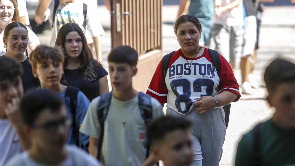 Comienzo de las clases en los institutos