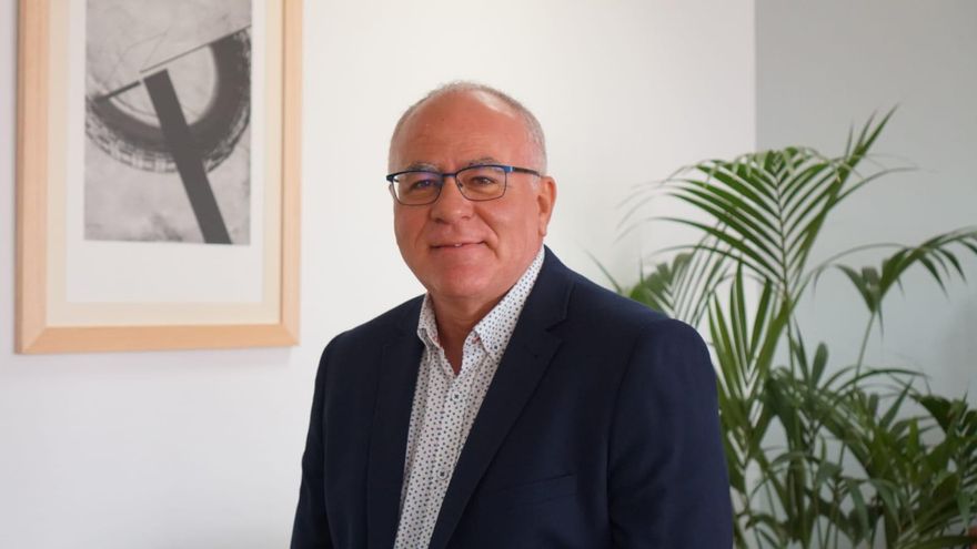 Carlos  Cabrera, consejero de Aguas, Transportes, Industria y Energía del Cabildo de La Palma.