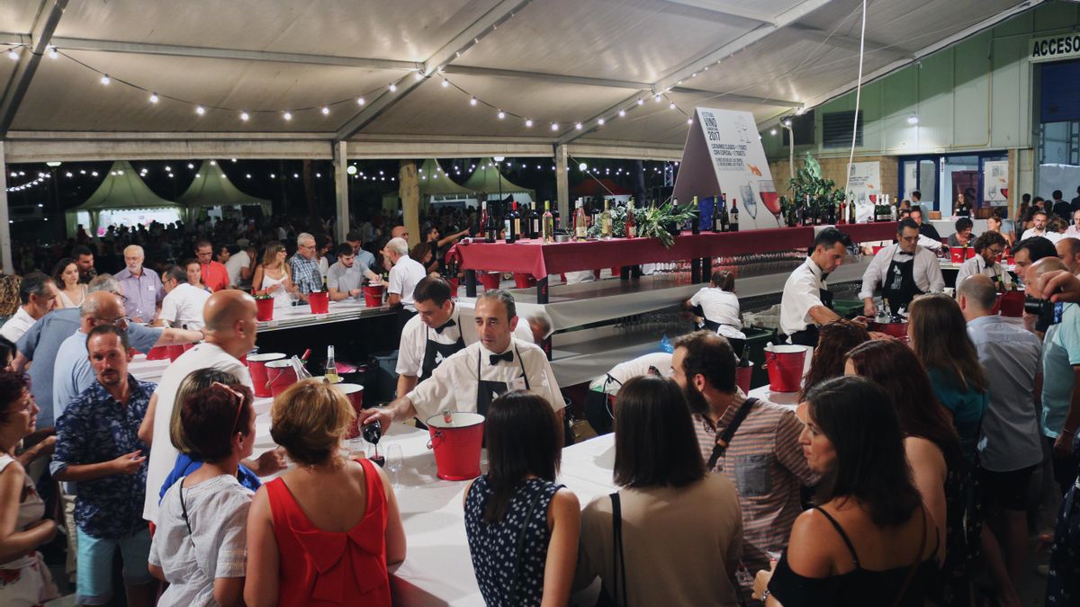 Imagen de pasadas ediciones del Festival Vino Somontano