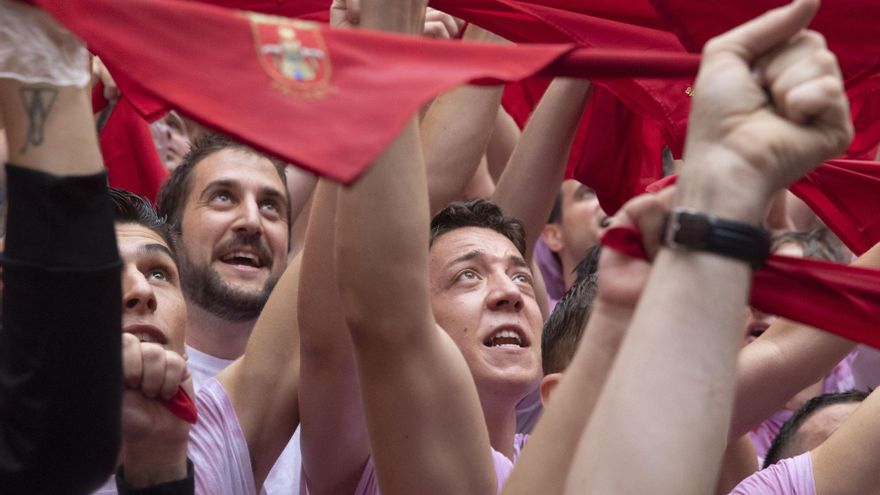 Imagen del Chupinazo.