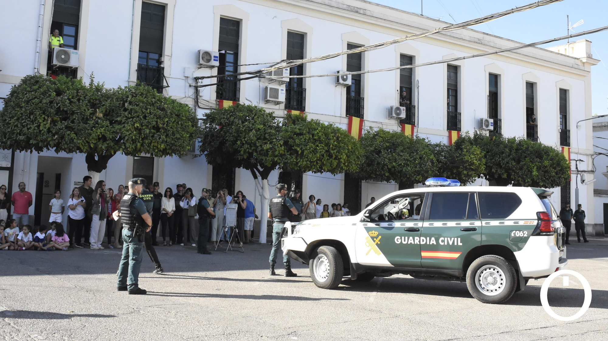Presentación de los medios de la Guardia Civil a más de 700 alumnos.