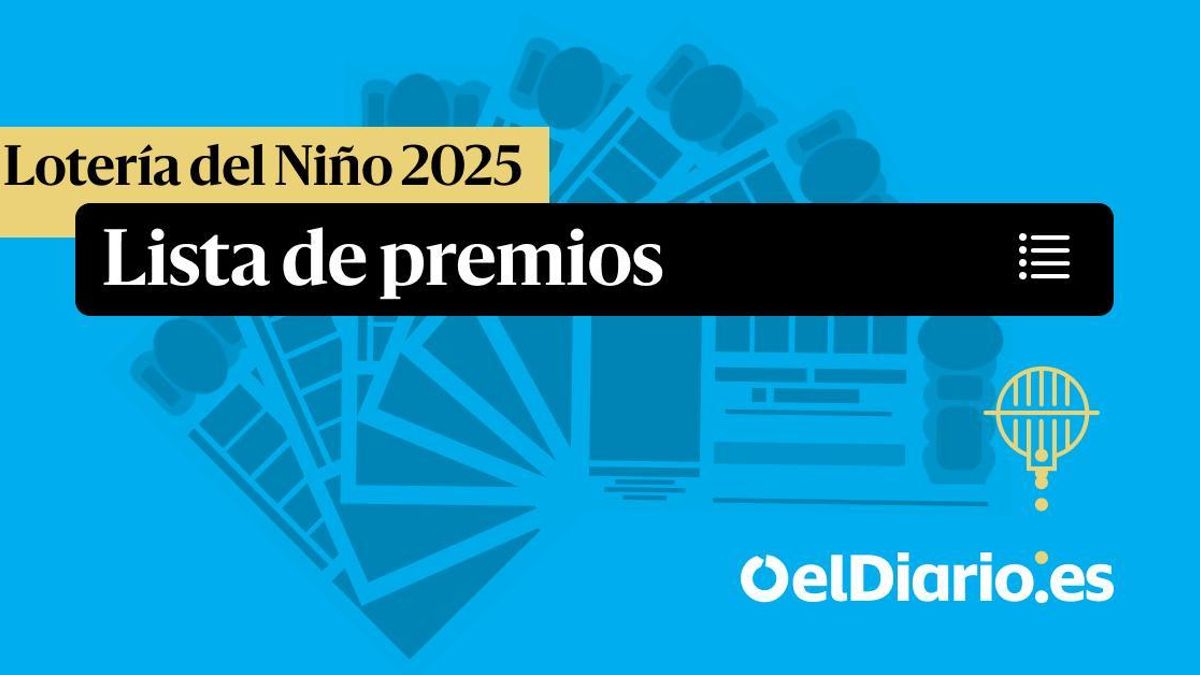 El XXXX, primer premio de la Lotería del Niño 2024: estos son los números premiados