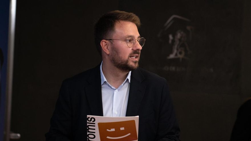 El portavoz adjunto de Sumar en el Congreso y diputado de Compromís Alberto Ibáñez.