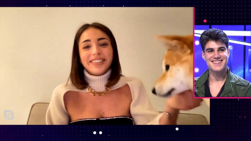 Sandra Pica y Julen, en 'Secret Story'