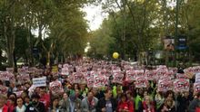Manifestación en contra del TTIP
