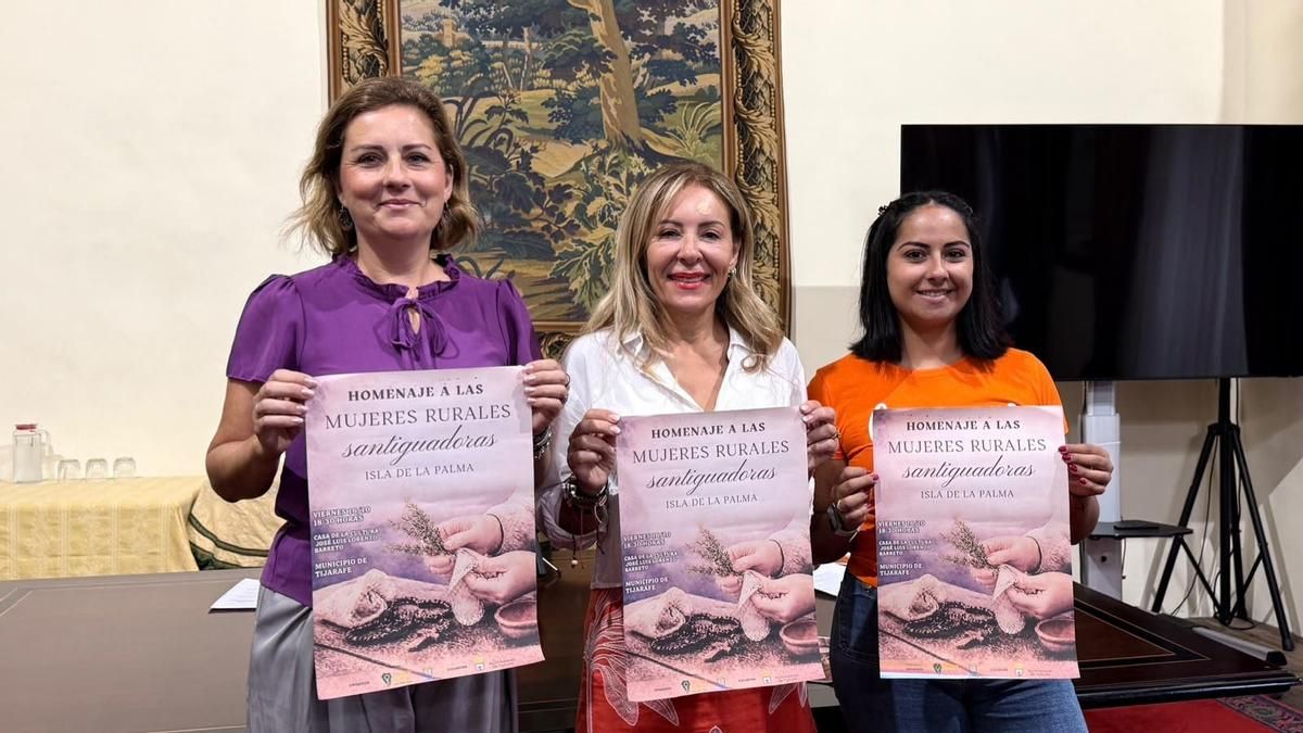 La Palma homenajea a sus santiguadoras en el Día Internacional de las Mujeres Rurales