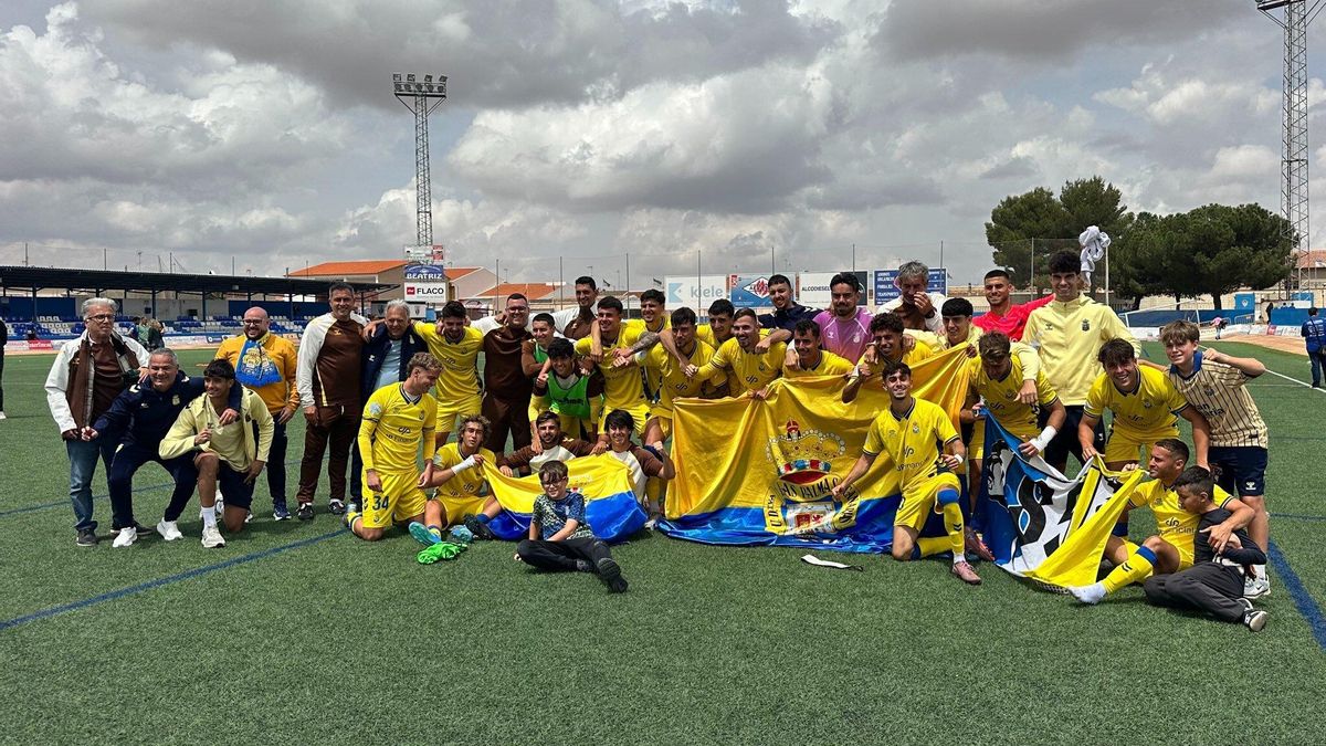 Un gol de Elías evita la promoción de descenso a Las Palmas Atlético