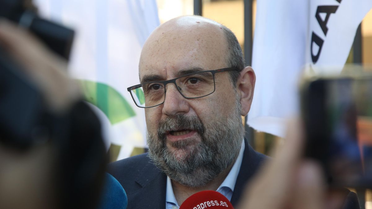 El presidente de CSIF, Miguel Borra.