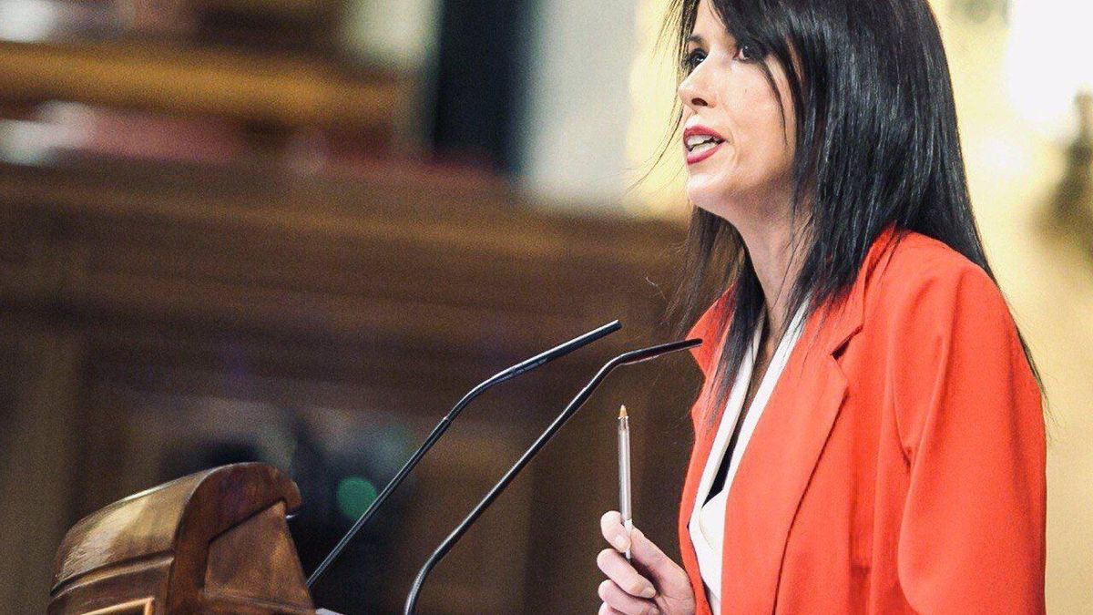 La diputada de Podemos Andalucía, Martina Velarde, en una foto de archivo.