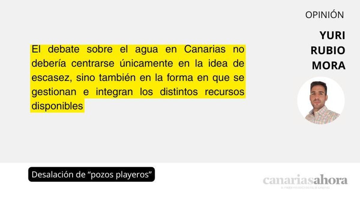 Desalación de “pozos playeros”