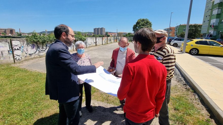 Nota Anuncio Construcción Espacio Saludable Mayores Barrio Covadonga