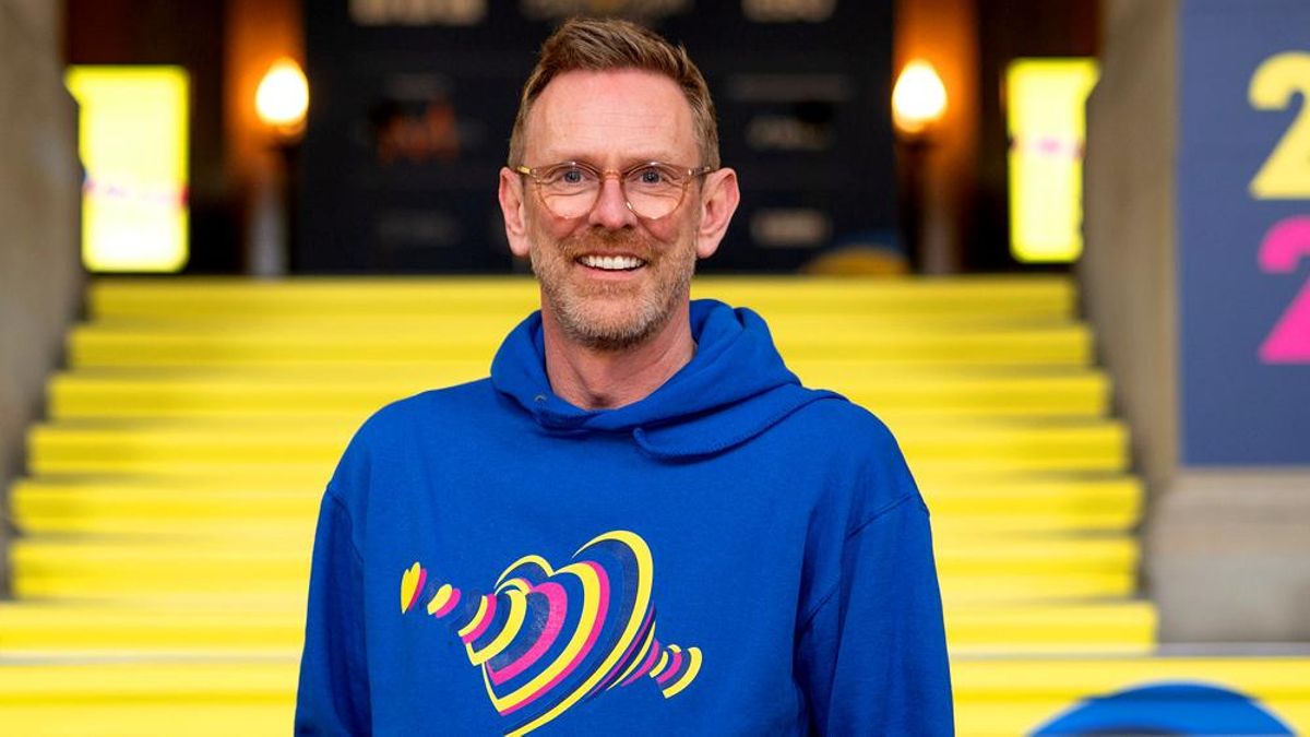 Martin Green, director de Eurovisión, durante el festival en Liverpool 2023