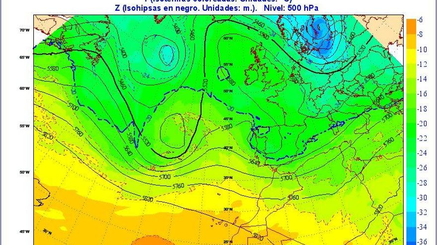 La gran borrasca atlántica que llega este viernes a Canarias ya tiene nombre: Lola