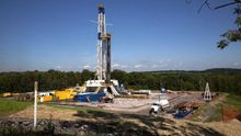 Pozo de fracking.