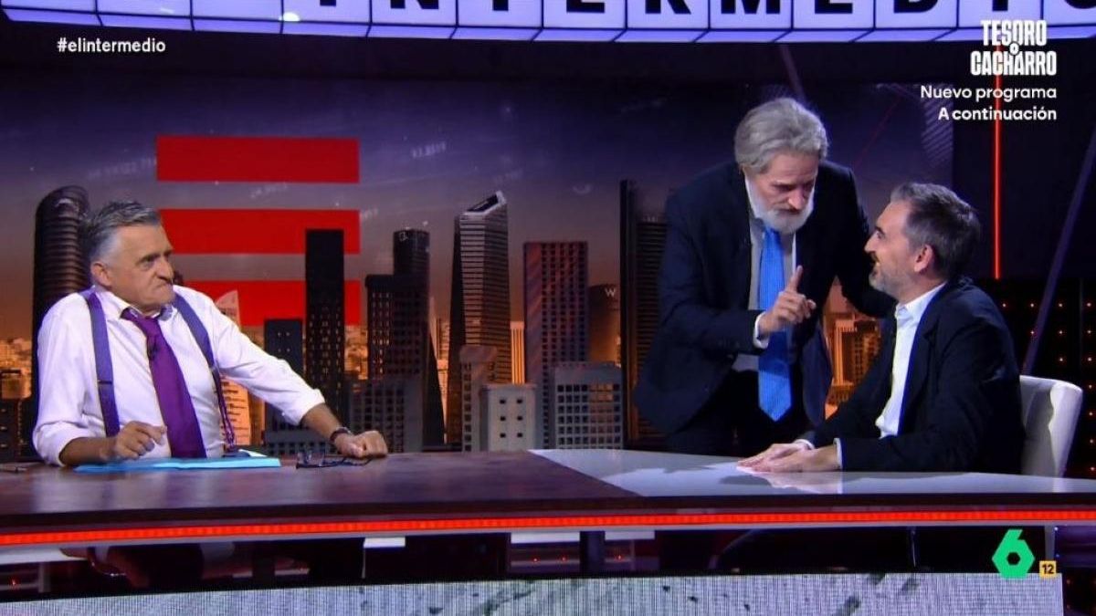 El MAR de 'El Intermedio' se encaró con Ignacio Escolar por detallar el caso González Amador: "Te voy a triturar"