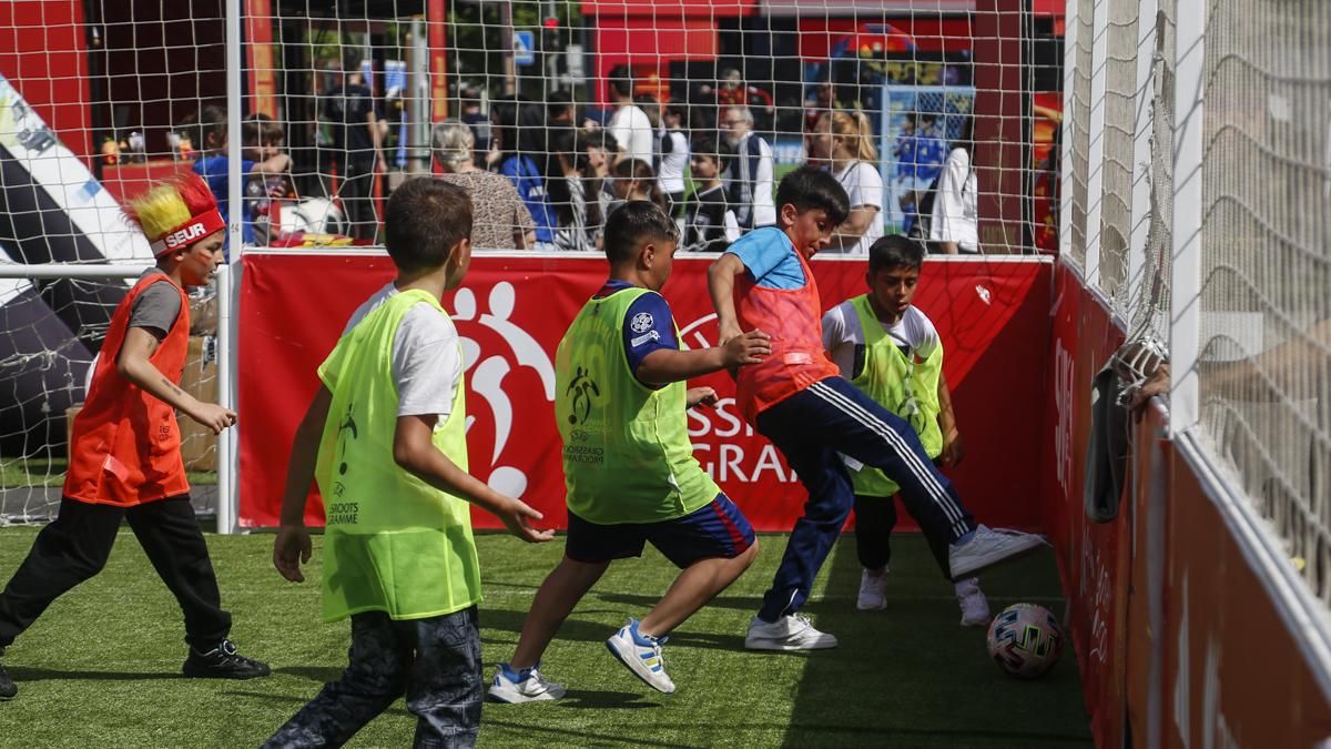Fanzone de la Selección Española de Fútbol Femenina
