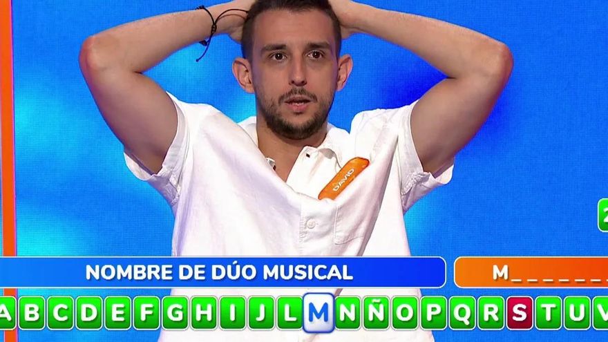 David pierde por un error estratégico en 'AlaZ' de 'Pasapalabra' y Javier comete un fallo inédito en sus 120 programas