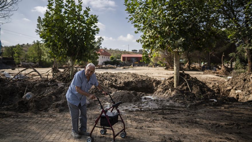 Villamanta, zona cero de la DANA en Madrid, cinco días después: “Esto parece una zona de guerra y estamos solos"