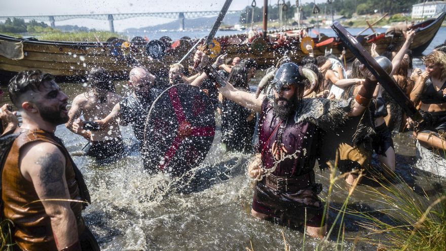 Vivir como vikingos vuelve a ser posible en Catoira (Pontevedra)