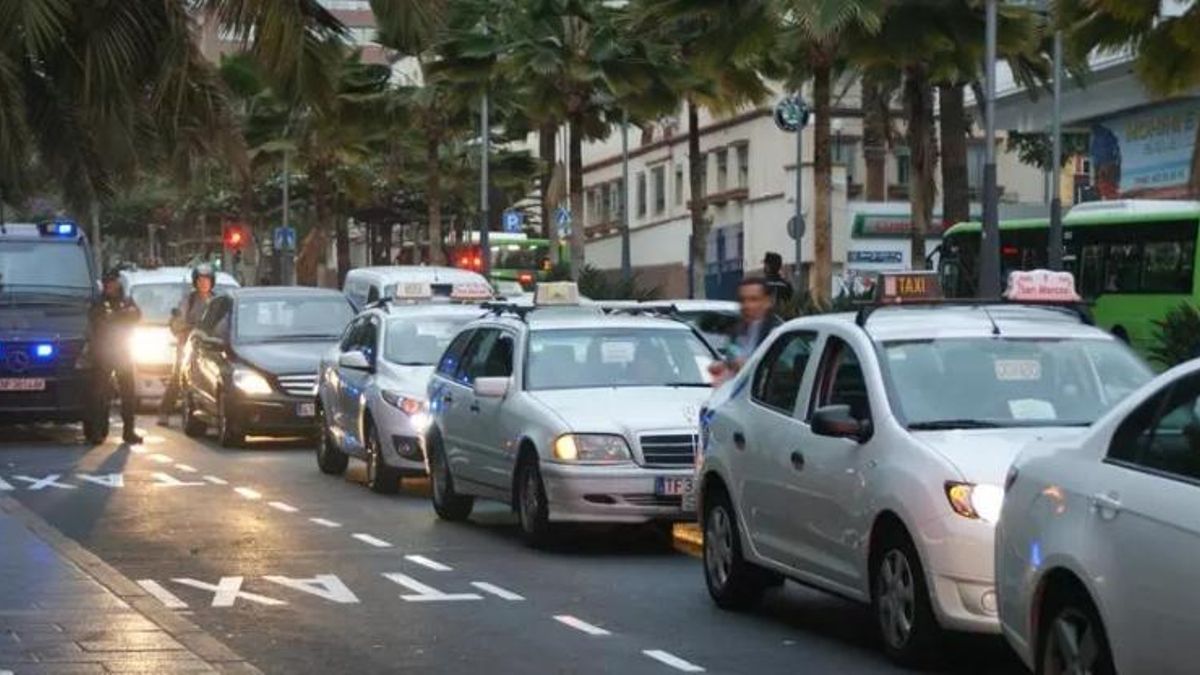 Tráfico en Santa Cruz de Tenerife